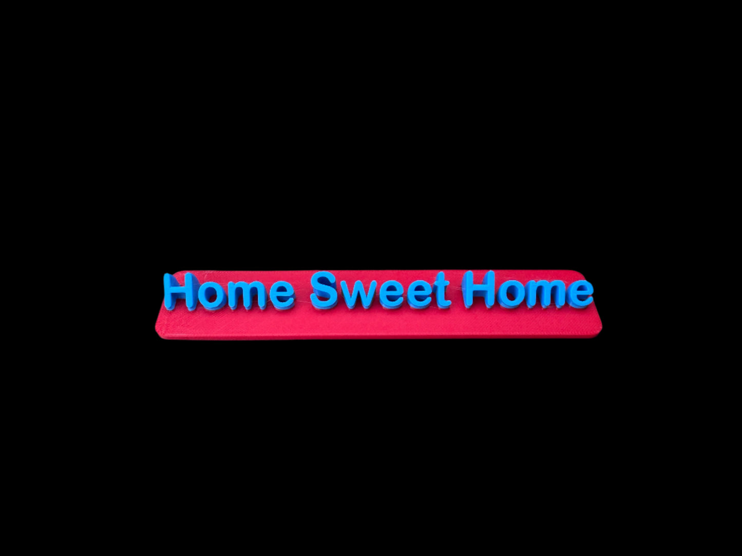 home sweet home desktop sign and decoration