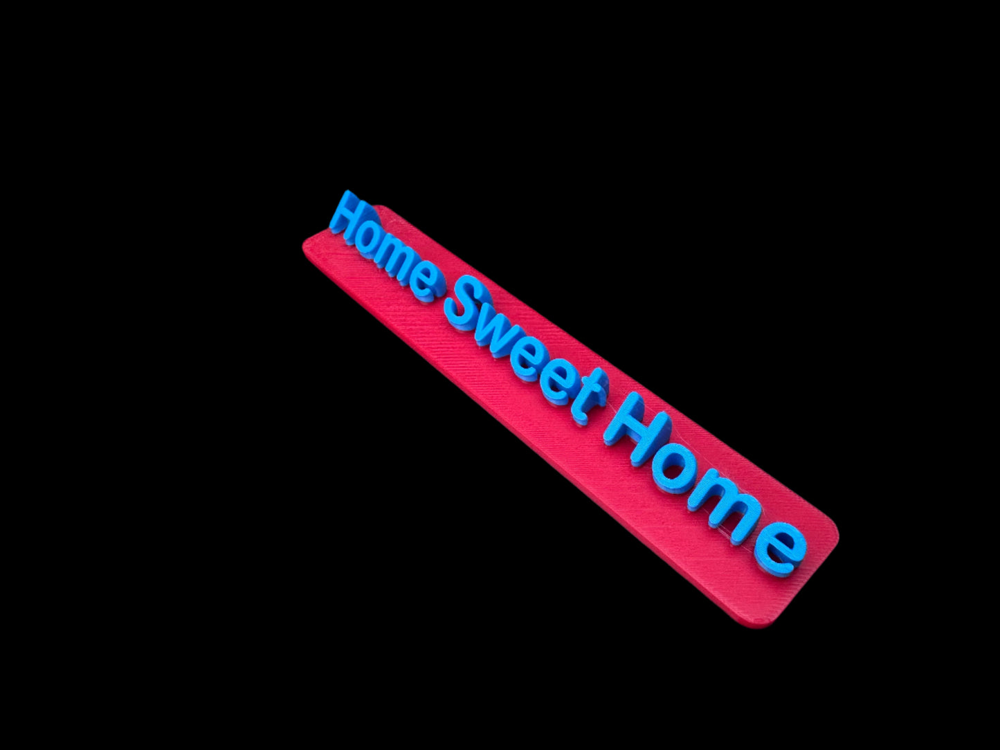 home sweet home desktop sign and decoration